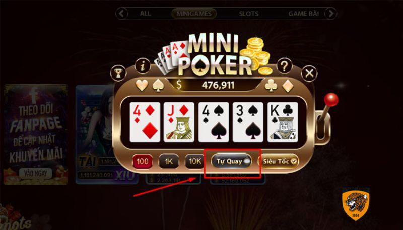 Ưu điểm của game Mini poker 88BET